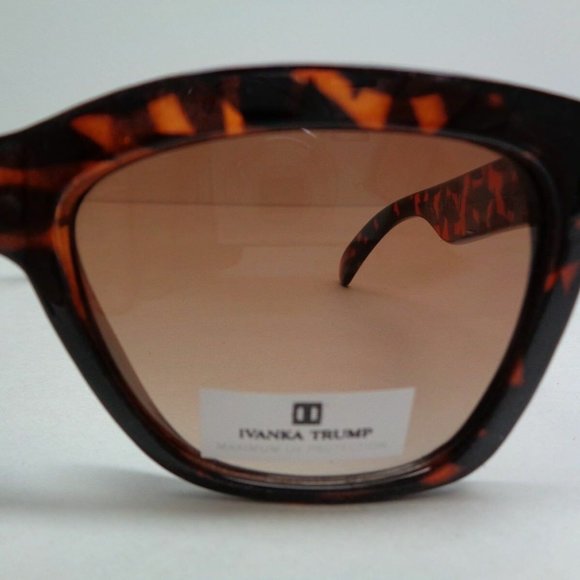 Ivanka Trump Tortoise Brown New Sunglasses - Picture 8 of 8